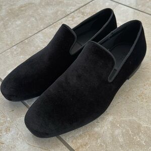 Black Velvet evening loafers